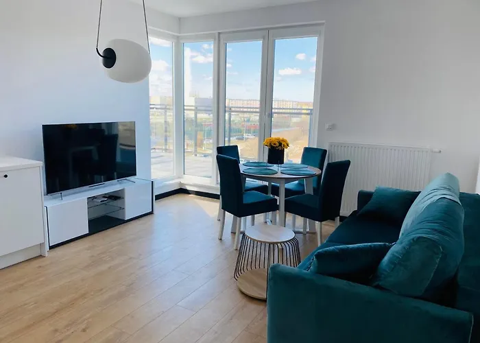 Błękitna Zatoka Z Sauną Apartament