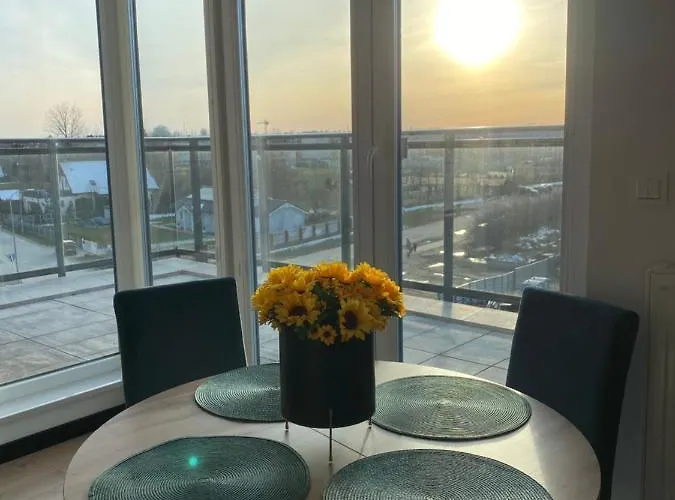 Błękitna Zatoka Z Sauną Apartament